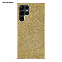 Θήκη Σιλικόνης Sonique Shiny Samsung Galaxy S22 Ultra Χρυσό