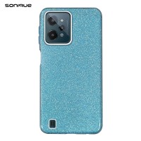 Θήκη Σιλικόνης Sonique Shiny Realme C31 Γαλάζιο
