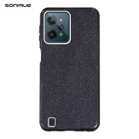 Θήκη Σιλικόνης Sonique Shiny Realme C31 Μαύρο