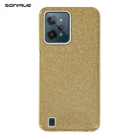 Θήκη Σιλικόνης Sonique Shiny Realme C31 Χρυσό