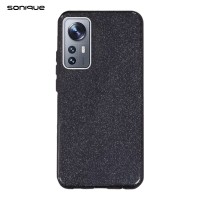Θήκη Σιλικόνης Sonique Shiny Xiaomi Xiaomi 12 / Xiaomi 12X 5G Μαύρο
