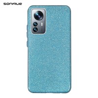 Θήκη Σιλικόνης Sonique Shiny Xiaomi Xiaomi 12 Pro 5G Γαλάζιο