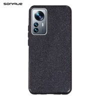 Θήκη Σιλικόνης Sonique Shiny Xiaomi Xiaomi 12 Pro 5G Μαύρο