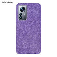 Θήκη Σιλικόνης Sonique Shiny Xiaomi Xiaomi 12 Pro 5G Μωβ