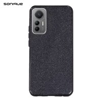 Θήκη Σιλικόνης Sonique Shiny Xiaomi Xiaomi 12 Lite Μαύρο