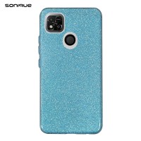 Θήκη Σιλικόνης Sonique Shiny Xiaomi Redmi 10A Γαλάζιο
