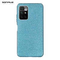 Θήκη Σιλικόνης Sonique Shiny Xiaomi Redmi 10 / Redmi 10 2022 Γαλάζιο