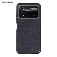 Θήκη Σιλικόνης Sonique Shiny Xiaomi Poco X4 Pro 5G Μαύρο