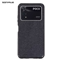 Θήκη Σιλικόνης Sonique Shiny Xiaomi Poco M4 Pro 4G Μαύρο
