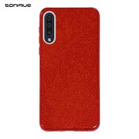 Θήκη Σιλικόνης Sonique Shiny Samsung Galaxy A50 / Galaxy A50S / Galaxy A30S Κόκκινο