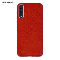 Θήκη Σιλικόνης Sonique Shiny Samsung Galaxy A70/A70s Κόκκινο