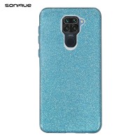 Θήκη Σιλικόνης Sonique Shiny Xiaomi Redmi Note 9 Γαλάζιο