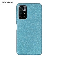Θήκη Σιλικόνης Sonique Shiny Xiaomi Poco M4 Pro 5G / Redmi Note 11s 5g Γαλάζιο