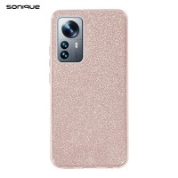 Θήκη Σιλικόνης Sonique Shiny Xiaomi Xiaomi 12 Pro 5G Ροζ