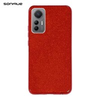 Θήκη Σιλικόνης Sonique Shiny Xiaomi Xiaomi 12 Lite Κόκκινο