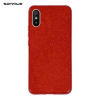 Θήκη Σιλικόνης Sonique Shiny Xiaomi Redmi 9A / Redmi 9AT Κόκκινο