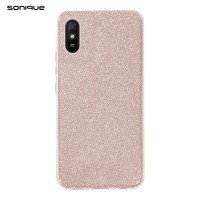 Θήκη Σιλικόνης Sonique Shiny Xiaomi Redmi 9A / Redmi 9AT Ροζ