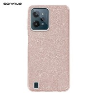 Θήκη Σιλικόνης Sonique Shiny Realme C31 Ροζ