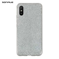 Θήκη Σιλικόνης Sonique Shiny Xiaomi Redmi 9A / Redmi 9AT Ασημί