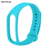 Λουράκι Σιλικόνης Sonique Color για Xiaomi Mi Band 5/6 Γαλάζιο