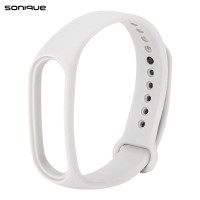 Λουράκι Σιλικόνης Sonique Color για Xiaomi Mi Band 5/6 Λευκό