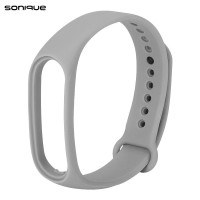 Λουράκι Σιλικόνης Sonique Color για Xiaomi Mi Band 7 Γκρι