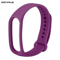 Λουράκι Σιλικόνης Sonique Color για Xiaomi Mi Band 7 Μωβ