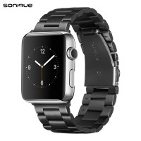 Λουράκι Stainless Steel Bracelet Sonique Classic για Apple Watch (38/40/41MM) Μαύρο