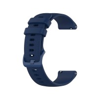 Λουράκι Σιλικόνης Dot Band Sonique 18mm για Garmin Forerunner255S/Venu 2S/vivomove 3S/vivoactive 4S Μπλε Σκούρο