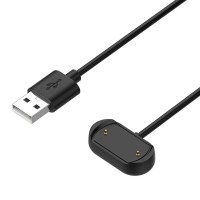 Καλώδιο Φόρτισης Dock USB-A για Amazfit GTR 4 / GTS 4 / GTR 3/3 Pro / GTS 3 / T-Rex 2  1 μέτρο Μαύρο