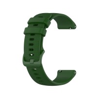 Λουράκι Σιλικόνης Dot Band Sonique 22mm για Garmin forerunner 255/255 music/Venu 2/vivoactive4 Χακί