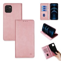 Θήκη Πορτοφόλι Vintage Magnet Wallet Sonique Samsung Galaxy A03 4G Ροζ Χρυσό