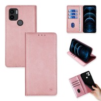 Θήκη Πορτοφόλι Vintage Magnet Wallet Sonique Xiaomi Redmi A1 Plus / Poco C50 / Redmi A2 Plus Ροζ Χρυσό