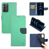 Θήκη Πορτοφόλι Sonique Trend Wallet Samsung Galaxy A23 5G / Galaxy A23 4G Βεραμάν / Σκούρο Μπλε