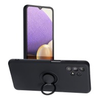 Θήκη Σιλικόνης Ring Case Samsung Galaxy A13 4G Μαύρο