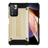 Θήκη Heavy Armor Sonique Xiaomi Redmi Note 11 Pro Plus 5G Χρυσό