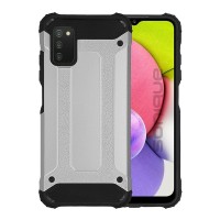 Θήκη Heavy Armor Sonique Samsung Galaxy A03s Ασημί