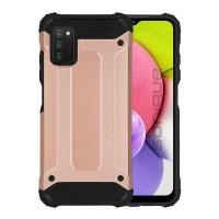 Θήκη Heavy Armor Sonique Samsung Galaxy A03s Ροζ Χρυσό