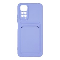 Θήκη Σιλικόνης Sonique Card Case Xiaomi Redmi Note 11 4G / Redmi Note 11S Λιλά