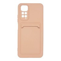 Θήκη Σιλικόνης Sonique Card Case Xiaomi Redmi Note 11 4G / Redmi Note 11S Ροζ