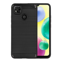Θήκη Σιλικόνης Sonique Carbon Brushed Xiaomi Redmi 10A Μαύρο