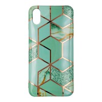 Marble Effect Soft Case Apple iPhone XS MAX Design 2