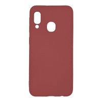 Θήκη Σιλικόνης My Colors Sonique Samsung Galaxy A20e Μπορντό Ανοιχτό