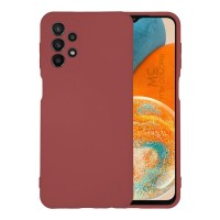 Θήκη Σιλικόνης My Colors Sonique Samsung Galaxy A23 5G / Galaxy A23 4G Μπορντό Ανοιχτό