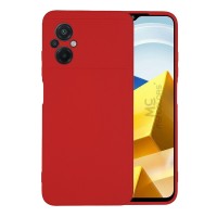 Θήκη Σιλικόνης My Colors Sonique Xiaomi Poco M5 Κόκκινο