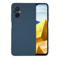 Θήκη Σιλικόνης My Colors Sonique Xiaomi Poco M5 Μπλε Σκούρο