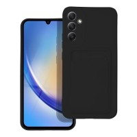 Θήκη Σιλικόνης Sonique Card Case Samsung Galaxy A34 5G Μαύρο