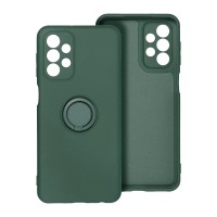 Θήκη Σιλικόνης Ring Case Samsung Galaxy A33 5G Πράσινο Σκούρο