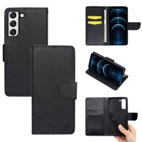 Θήκη Πορτοφόλι Sonique Trend Wallet Samsung Galaxy S22 Μαύρο