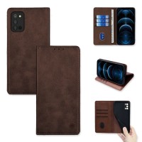 Θήκη Πορτοφόλι Vintage Magnet Wallet Sonique Samsung Galaxy A02s Καφέ